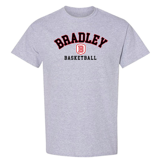 Bradley - NCAA Men's Basketball : Josh Ibukunoluwa - Classic Shersey T-Shirt-0