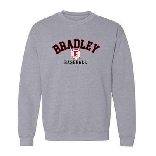 Bradley - NCAA Baseball : Brady Appel - Classic Shersey Crewneck Sweatshirt-0