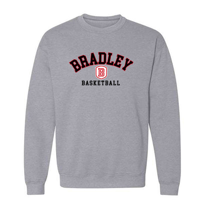Bradley - NCAA Men's Basketball : Corey Thomas - Classic Shersey Crewneck Sweatshirt-0