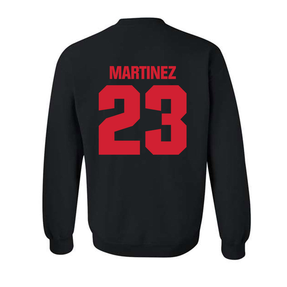 Bradley - NCAA Baseball : Anthony Martinez - Classic Shersey Crewneck Sweatshirt-1