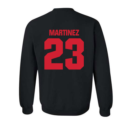 Bradley - NCAA Baseball : Anthony Martinez - Classic Shersey Crewneck Sweatshirt-1