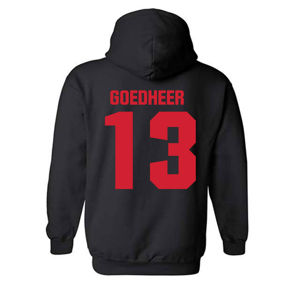 Bradley - NCAA Women's Volleyball : Adeline Goedheer - Classic Shersey Hooded Sweatshirt-1