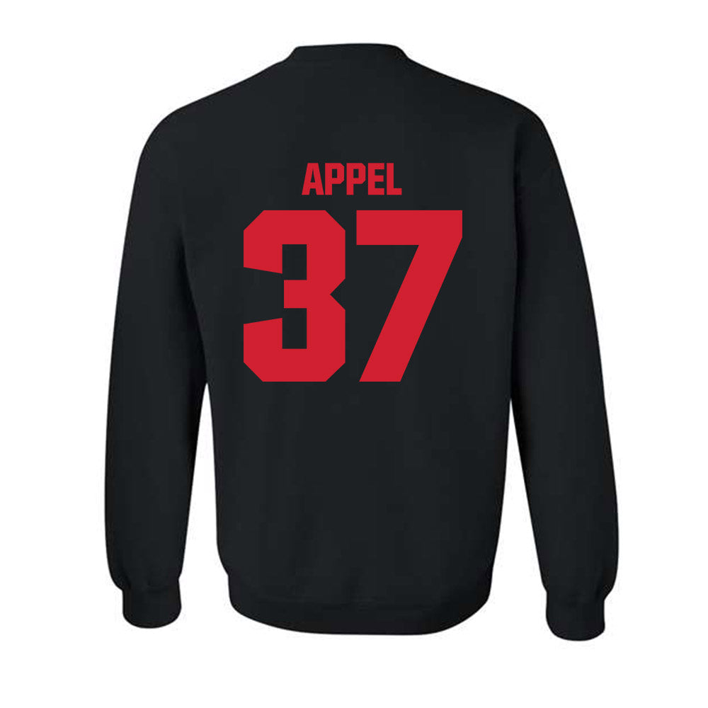 Bradley - NCAA Baseball : Brady Appel - Classic Shersey Crewneck Sweatshirt-1