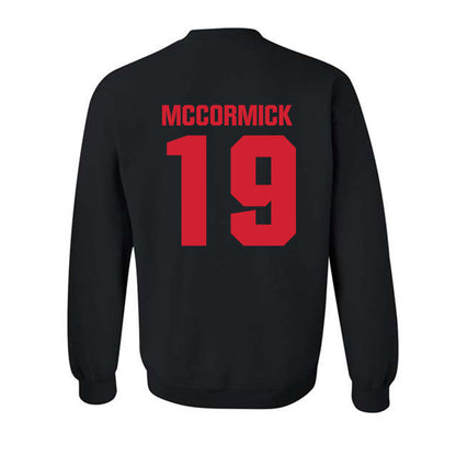 Bradley - NCAA Baseball : Colin McCormick - Classic Shersey Crewneck Sweatshirt-1