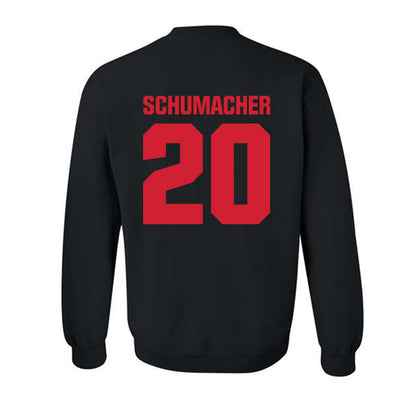 Bradley - NCAA Baseball : Jaxon Schumacher - Classic Shersey Crewneck Sweatshirt-1