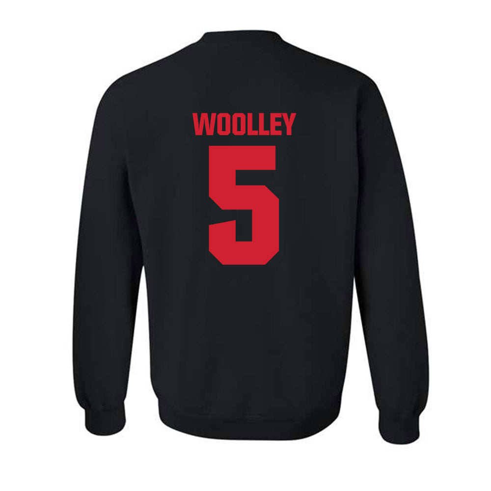 Bradley - NCAA Men's Soccer : Dom Woolley - Classic Shersey Crewneck Sweatshirt-1