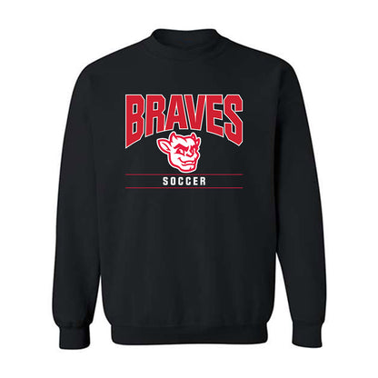 Bradley - NCAA Men's Soccer : Dom Woolley - Classic Shersey Crewneck Sweatshirt-0