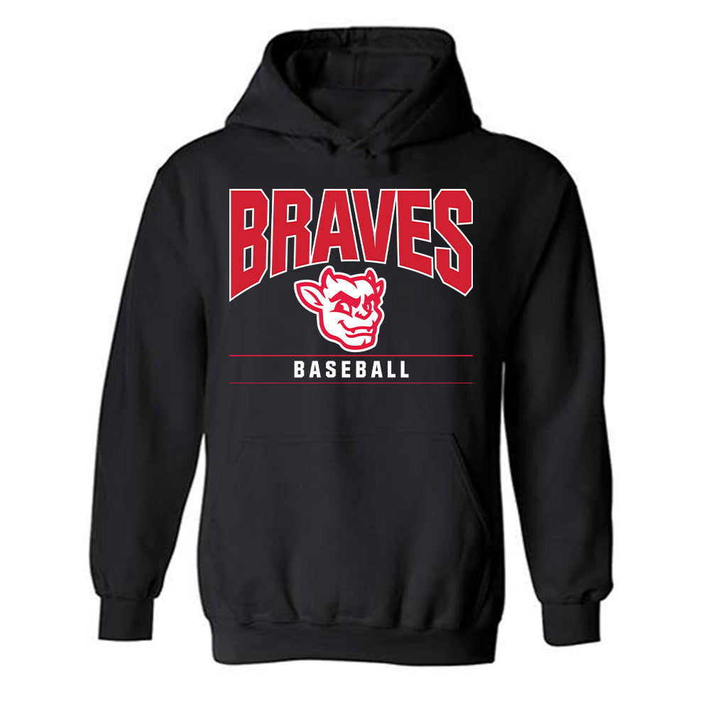 Bradley - NCAA Baseball : Gavin Thompson - Classic Shersey Hooded Sweatshirt-0