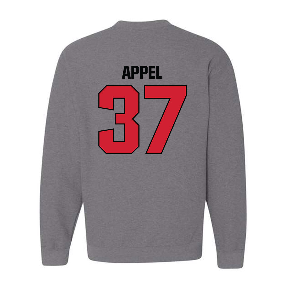 Bradley - NCAA Baseball : Brady Appel - Classic Shersey Crewneck Sweatshirt-1