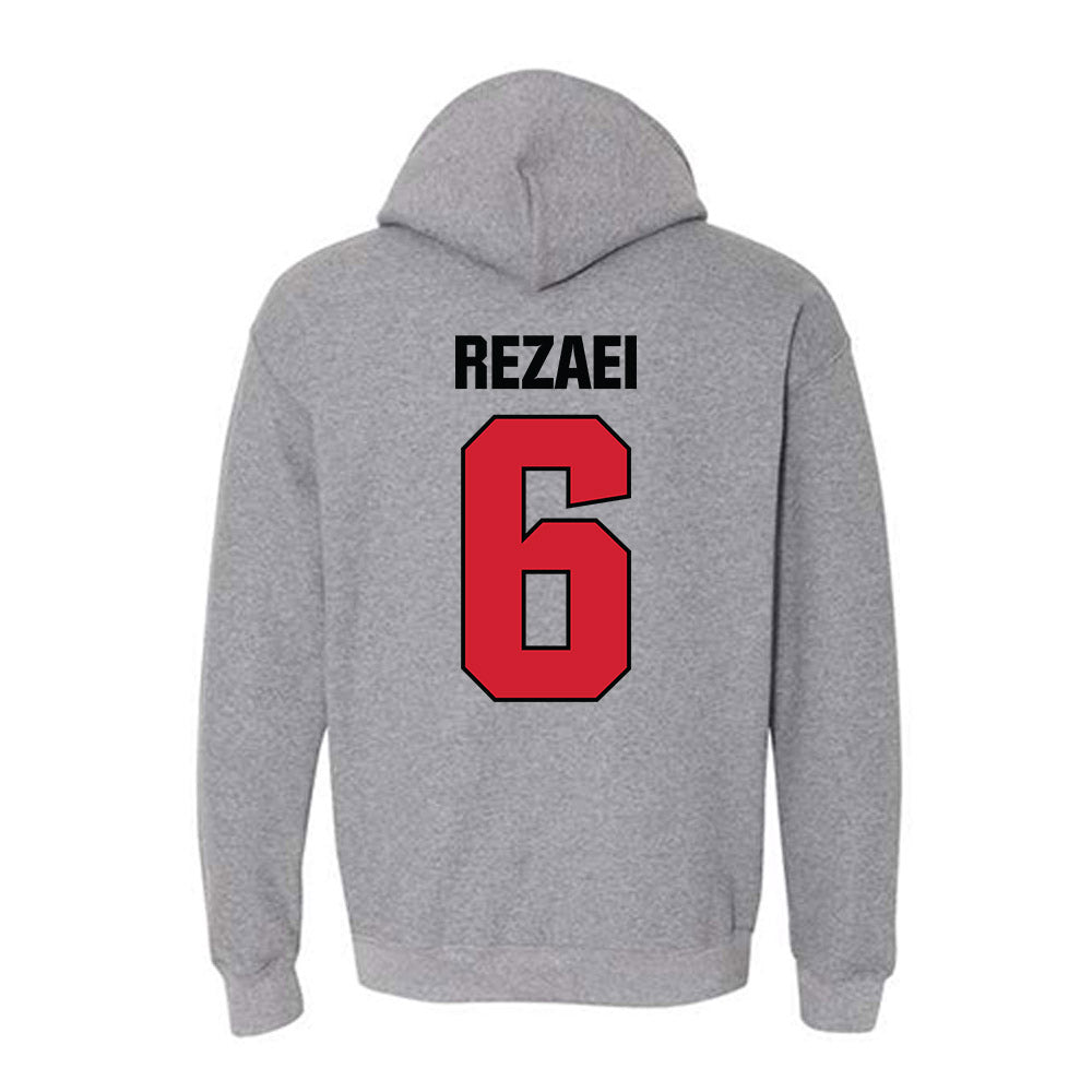 Bradley - NCAA Baseball : Sohrab Rezaei - Classic Shersey Hooded Sweatshirt-1