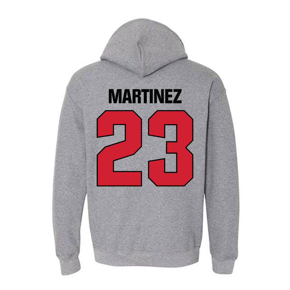Bradley - NCAA Baseball : Anthony Martinez - Classic Shersey Hooded Sweatshirt-1