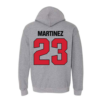 Bradley - NCAA Baseball : Anthony Martinez - Classic Shersey Hooded Sweatshirt-1