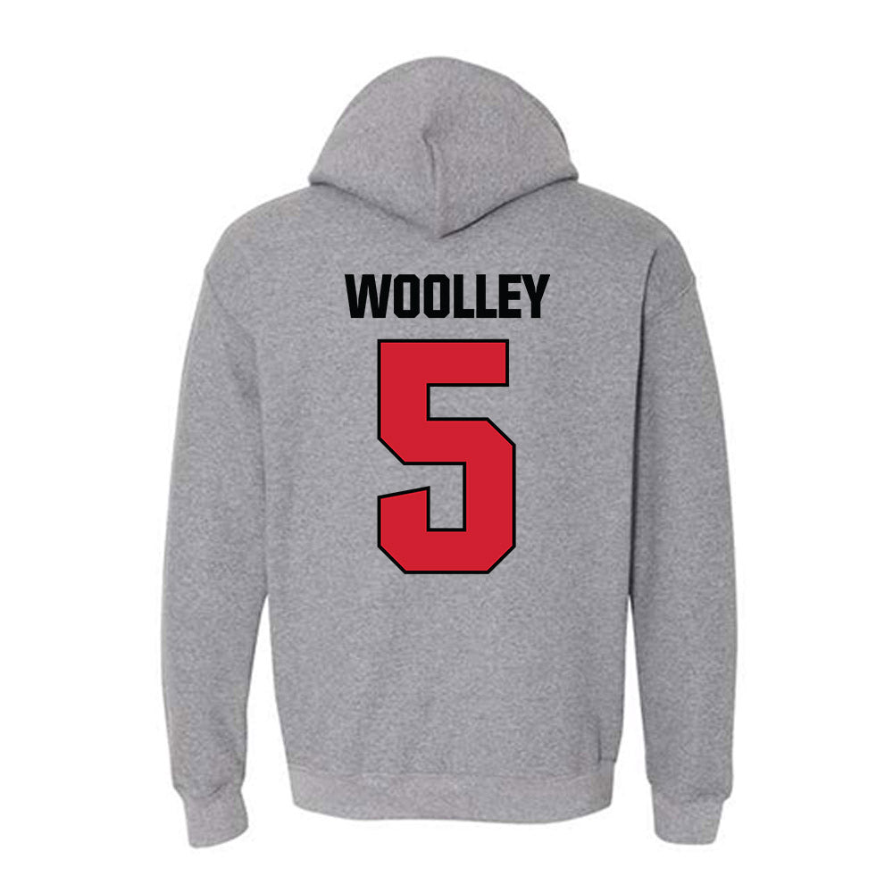Bradley - NCAA Men's Soccer : Dom Woolley - Classic Shersey Hooded Sweatshirt-1