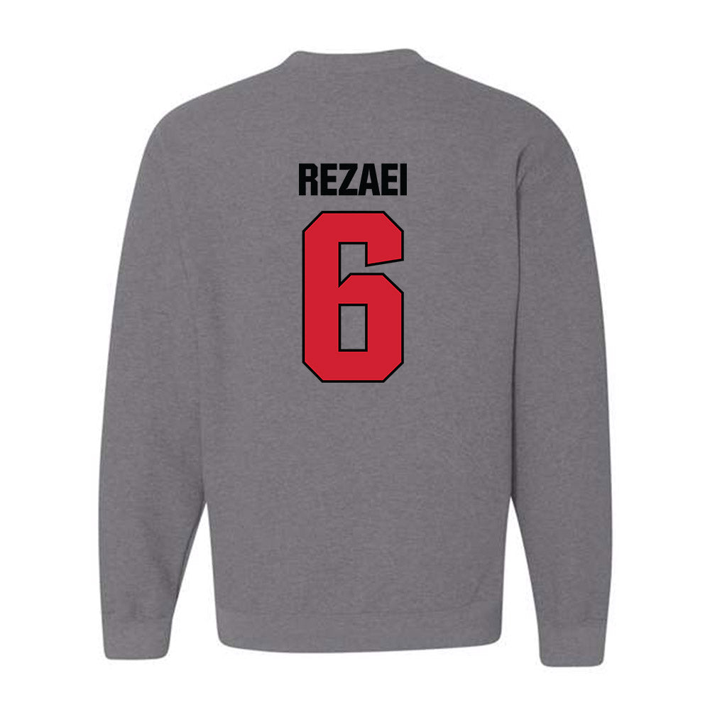 Bradley - NCAA Baseball : Sohrab Rezaei - Classic Shersey Crewneck Sweatshirt-1