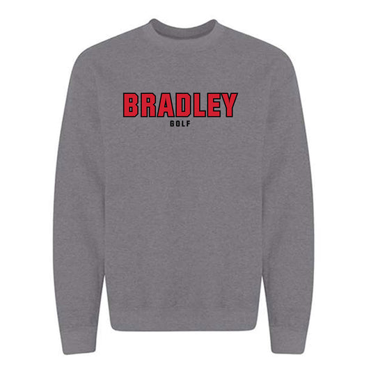Bradley - NCAA Men's Golf : Tanner Leonard - Classic Shersey Crewneck Sweatshirt-0