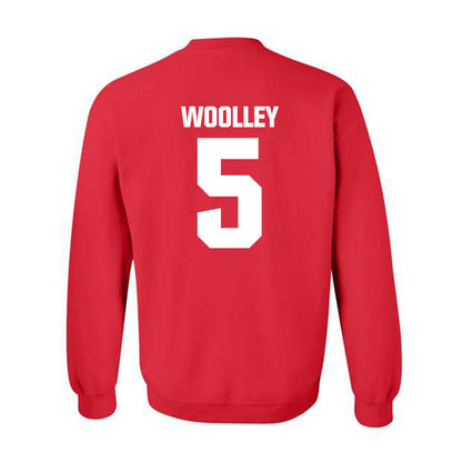 Bradley - NCAA Men's Soccer : Dom Woolley - Classic Shersey Crewneck Sweatshirt-1