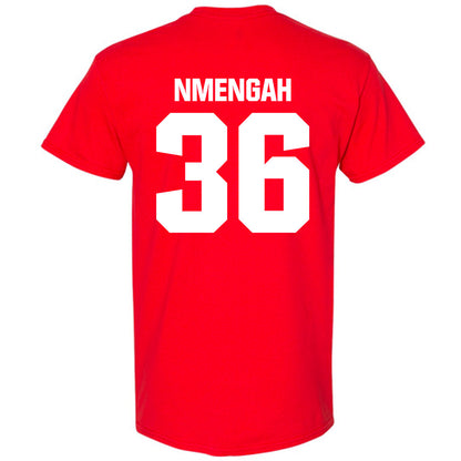 Bradley - NCAA Men's Soccer : Franc Nmengah - Classic Shersey T-Shirt-1