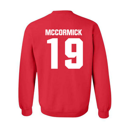 Bradley - NCAA Baseball : Colin McCormick - Classic Shersey Crewneck Sweatshirt-1