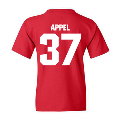 Bradley - NCAA Baseball : Brady Appel - Classic Shersey Youth T-Shirt-1