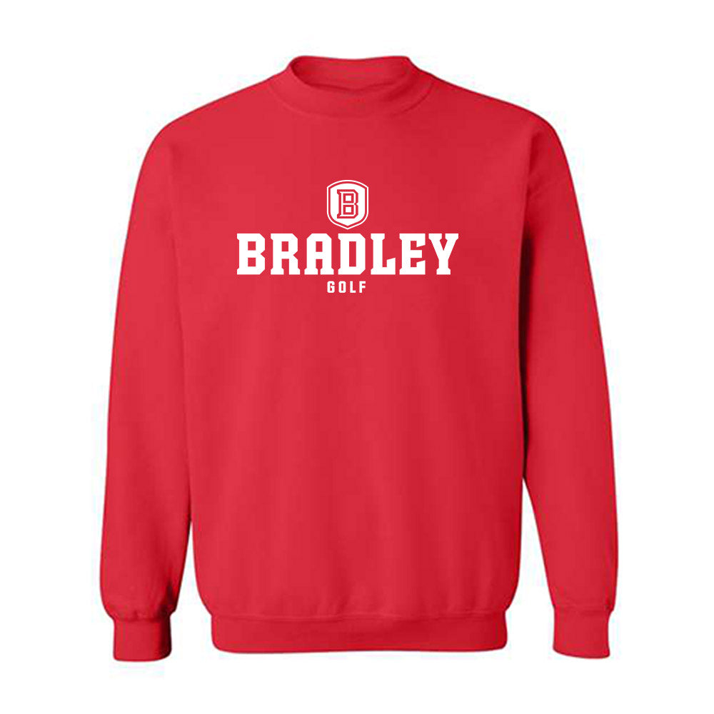 Bradley - NCAA Men's Golf : Tanner Leonard - Classic Shersey Crewneck Sweatshirt-0