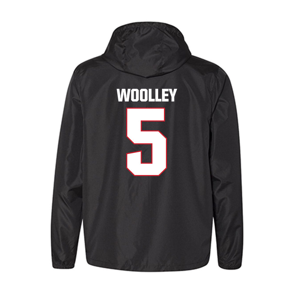 Bradley - NCAA Men's Soccer : Dom Woolley - Windbreaker-1