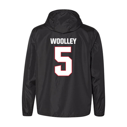 Bradley - NCAA Men's Soccer : Dom Woolley - Windbreaker-1