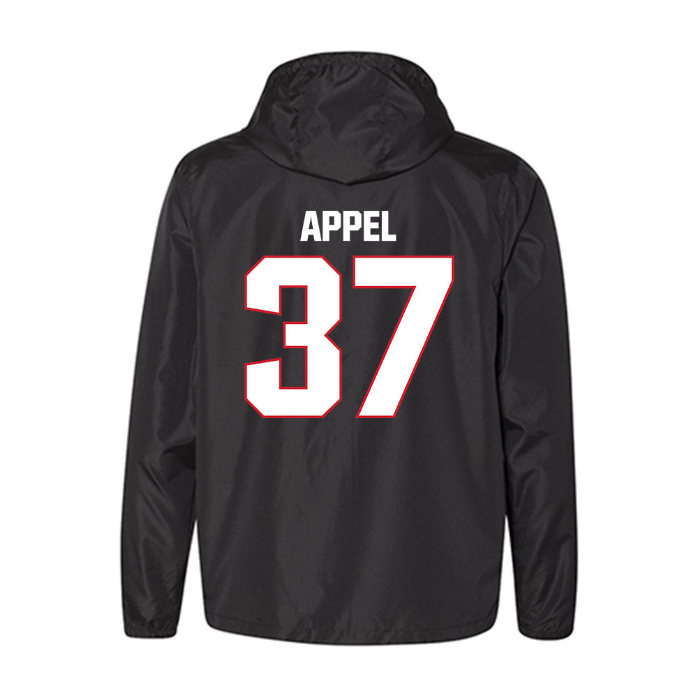 Bradley - NCAA Baseball : Brady Appel - Windbreaker-1
