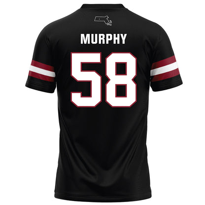 UMass - NCAA Football : Donovan Murphy - Black Football Jersey-1