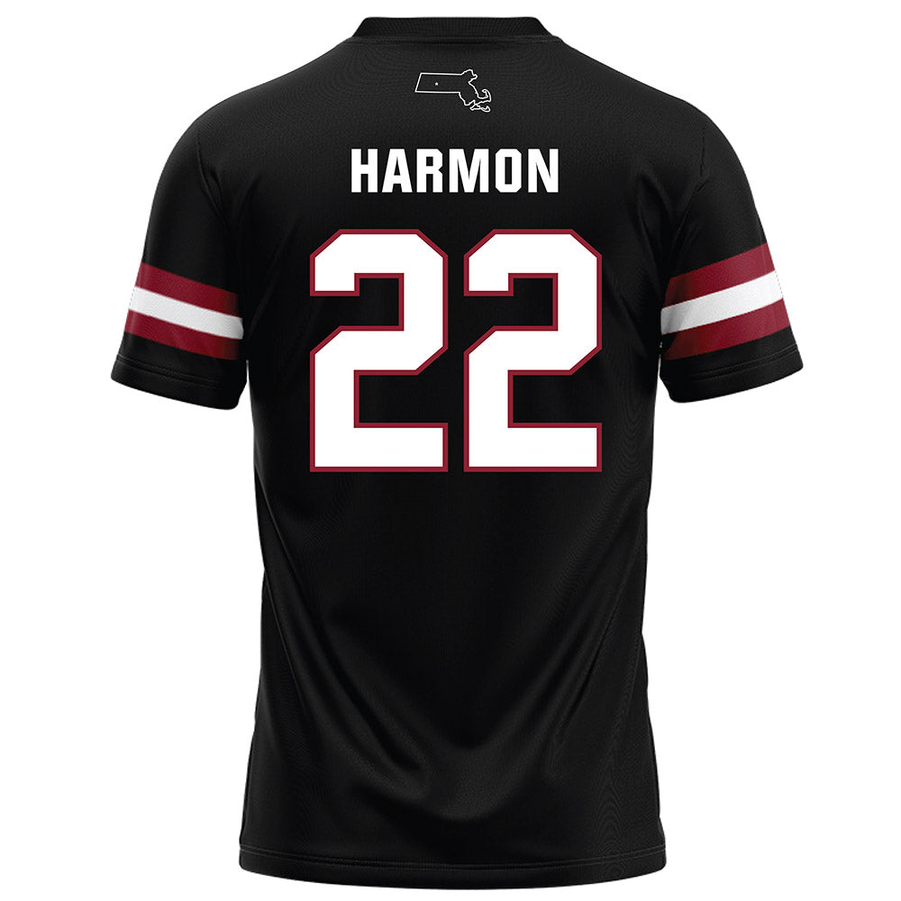 UMass - NCAA Football : Jahmad Harmon - Black Football Jersey-1