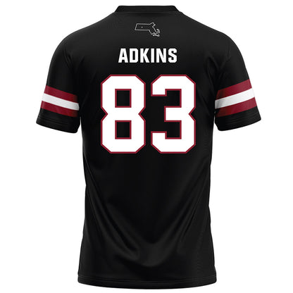 UMass - NCAA Football : Reece Adkins - Black Football Jersey-1