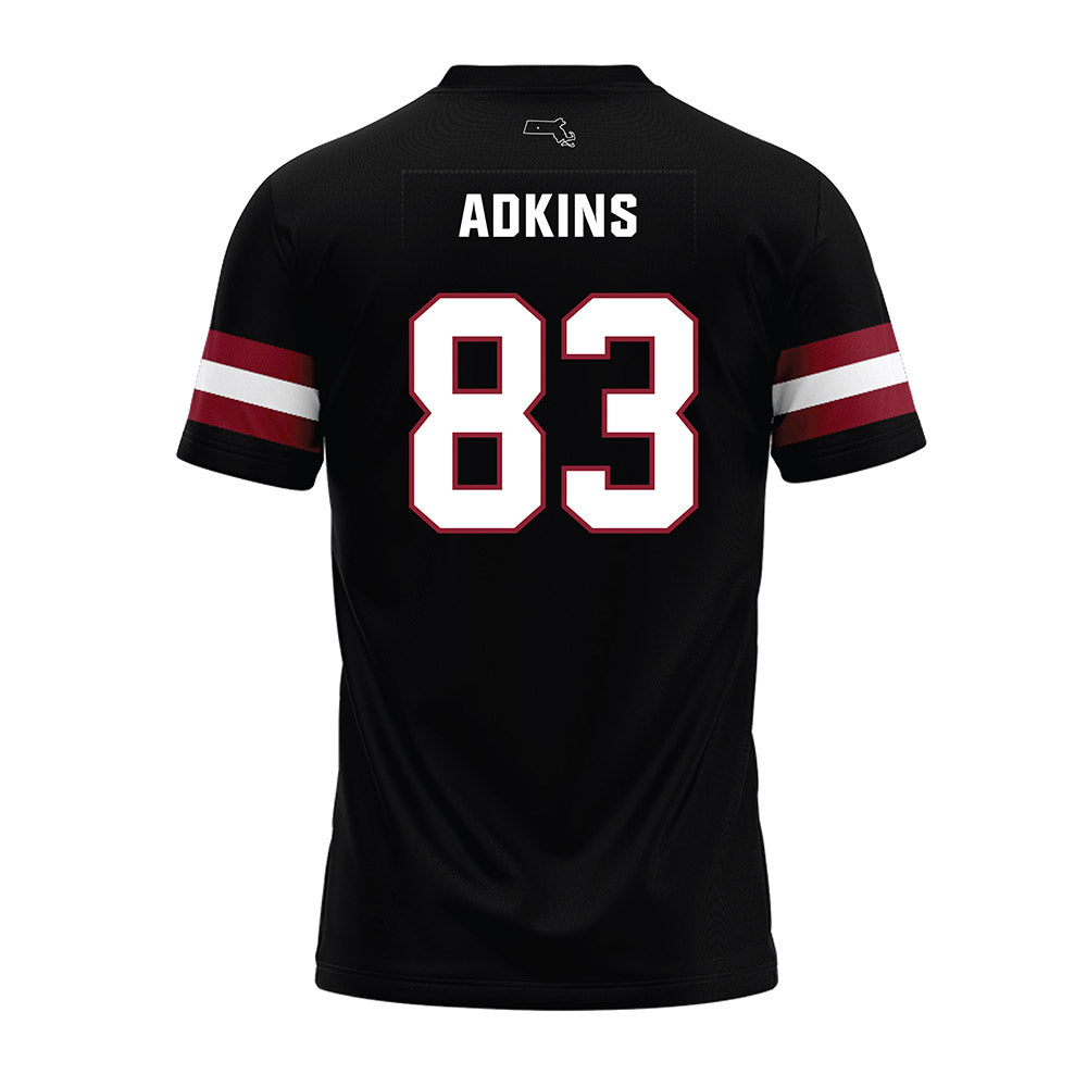 UMass - NCAA Football : Reece Adkins - Black Premium Football Jersey-1