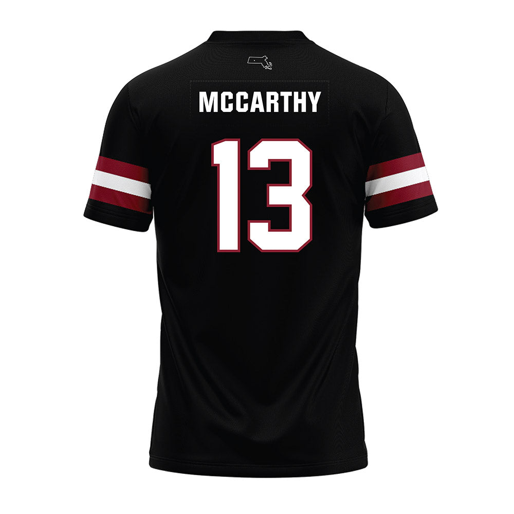 UMass - NCAA Football : Aedan McCarthy - Black Premium Football Jersey-1