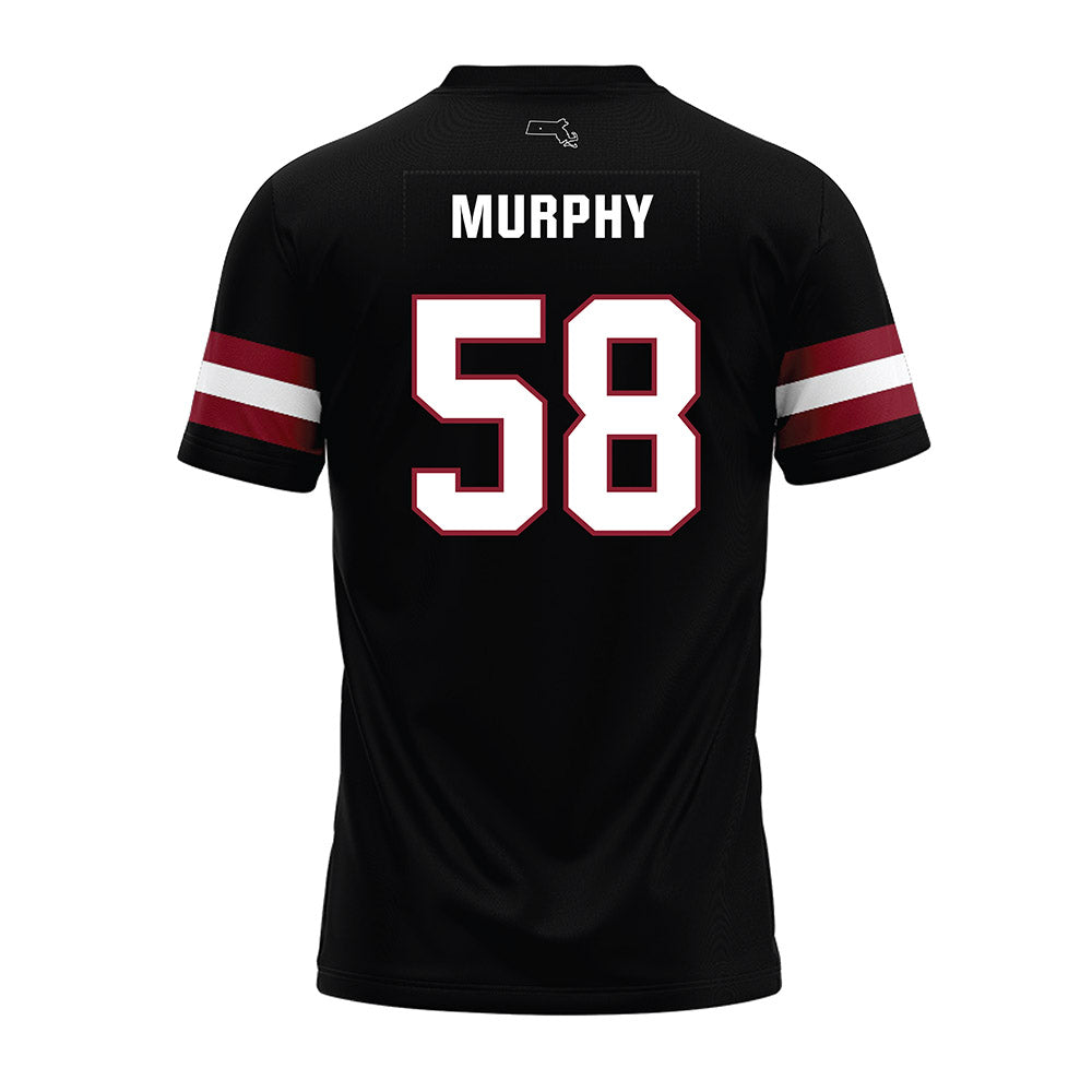 UMass - NCAA Football : Donovan Murphy - Black Premium Football Jersey-1