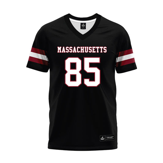 UMass - NCAA Football : Drew Alsup - Black Premium Football Jersey-0