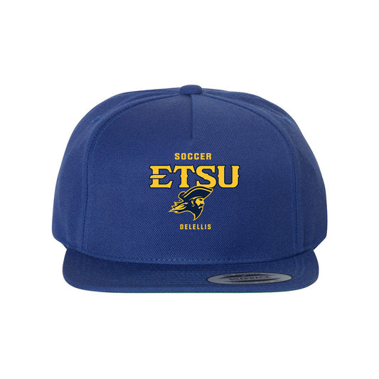 East Tennessee State - NCAA Men's Soccer : Matias Delellis - Snapback Hat-0