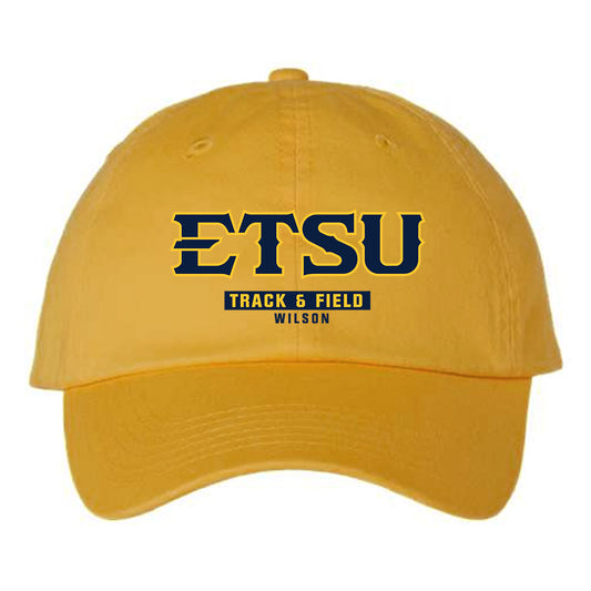 East Tennessee State - NCAA Men's Track & Field : Jack Wilson - Dad Hat-0