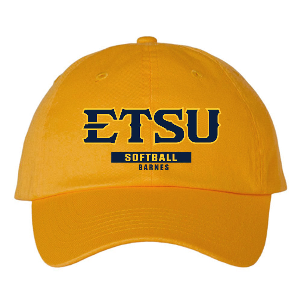 East Tennessee State - NCAA Softball : Marissa Barnes - Dad Hat