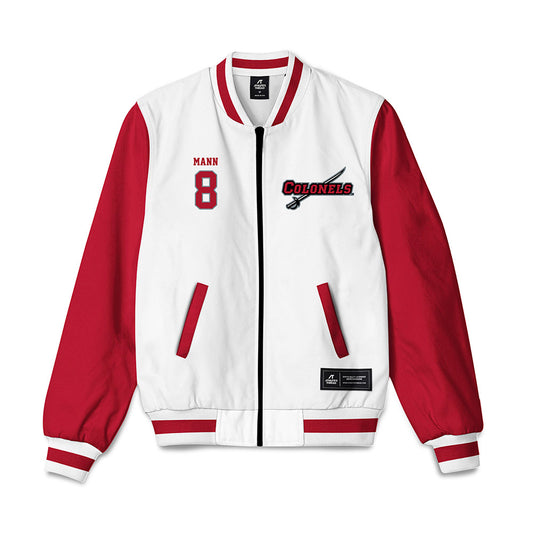 Nicholls State - NCAA Softball : Sydney Mann - Bomber Jacket-0