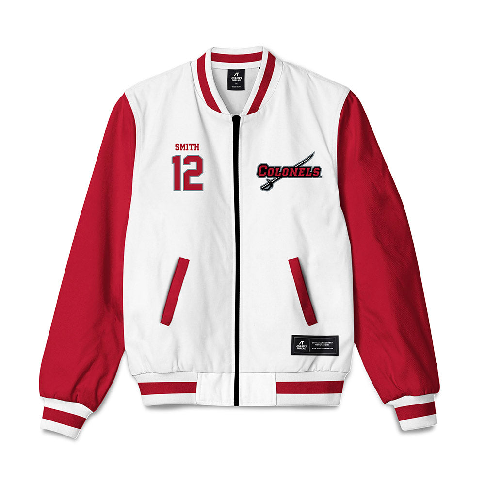 Nicholls State - NCAA Football : Jordan Smith - Bomber Jacket-0