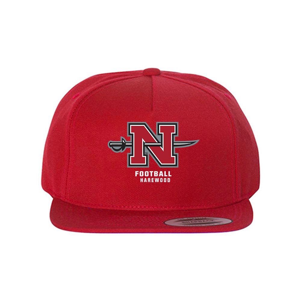Nicholls State - NCAA Football : Pharrell Harewood - Snapback Hat-0