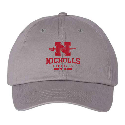 Nicholls State - NCAA Football : Kyron Barnes - Dad Hat-0