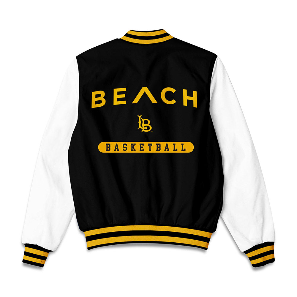 LBSU - NCAA Men's Basketball : Leopold Levillain - Bomber Jacket-1