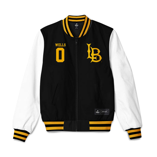 LBSU - NCAA Men's Track & Field : Jaylon Wells - Bomber Jacket