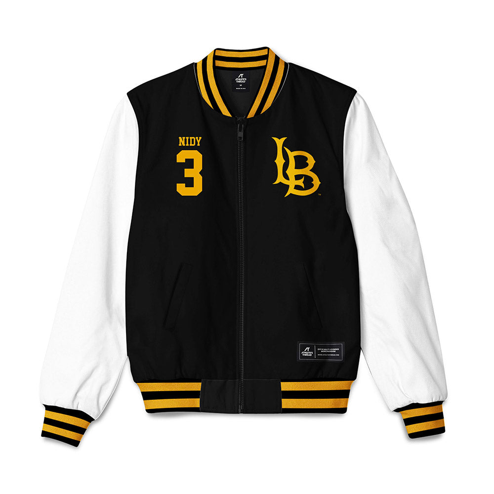 LBSU - NCAA Women's Soccer : Logan Nidy - Bomber Jacket-0