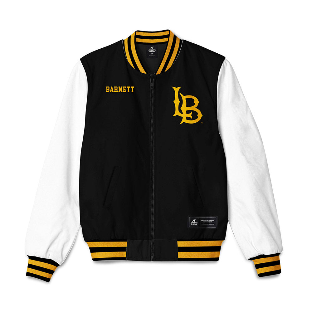LBSU - NCAA Women's Track & Field : Trinity Barnett - Bomber Jacket-0