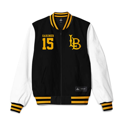 LBSU - NCAA Women's Volleyball : Emma Gardner - Bomber Jacket-0