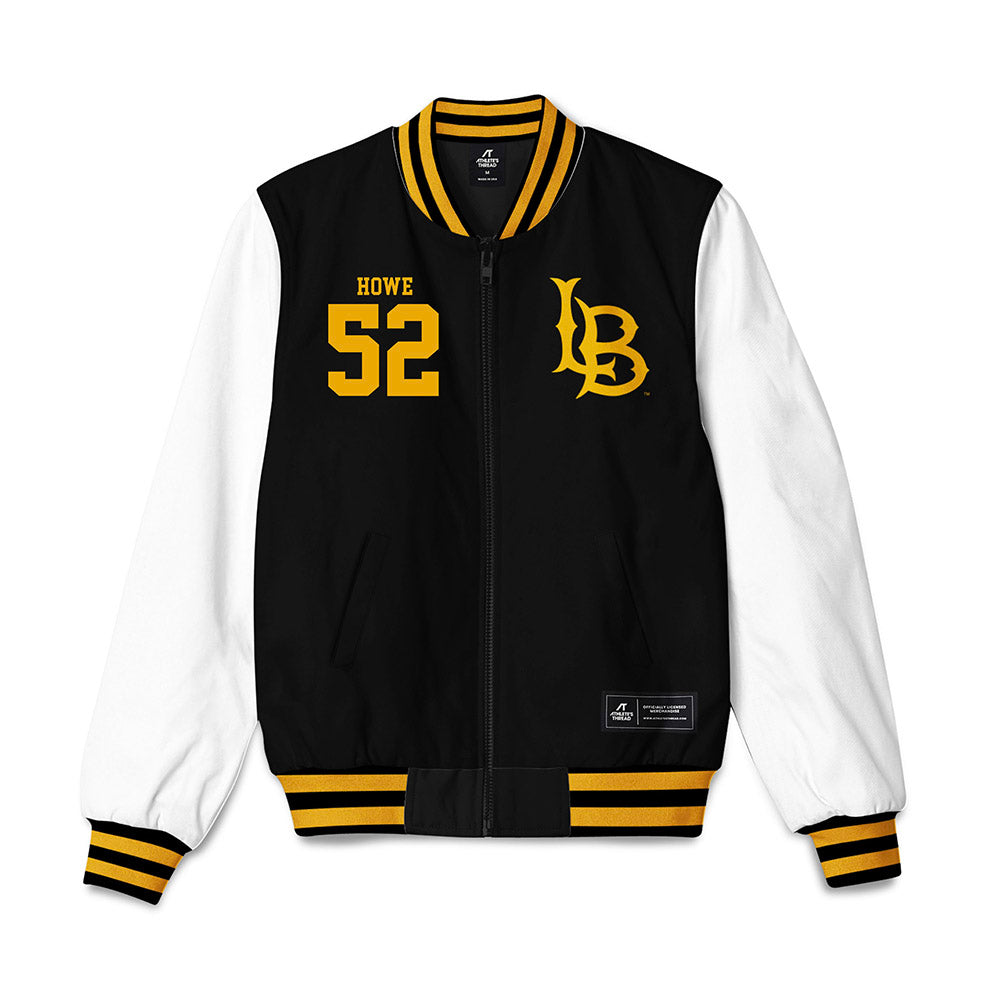 LBSU - NCAA Baseball : Luke Howe - Bomber Jacket-0