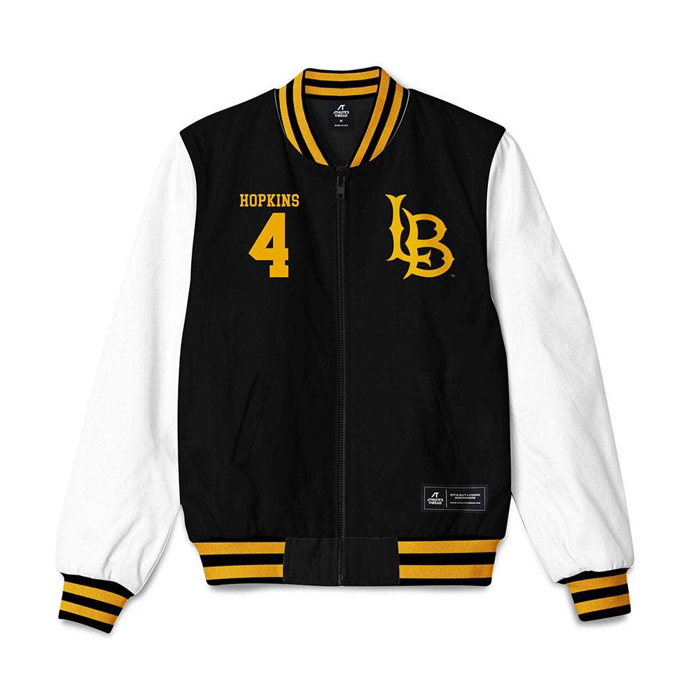 LBSU - NCAA Women's Soccer : Hannah Hopkins - Bomber Jacket-0