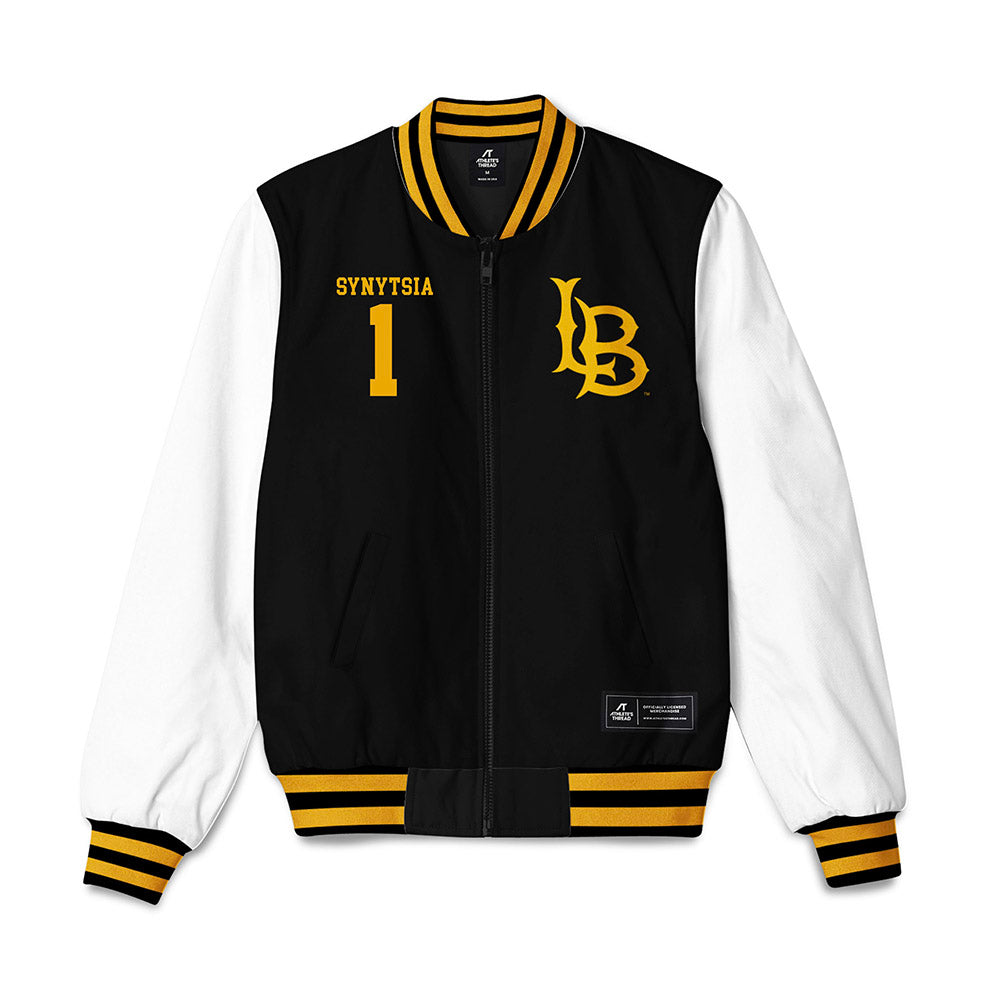 LBSU - NCAA Women's Water Polo : Polina Synytsia - Bomber Jacket-0