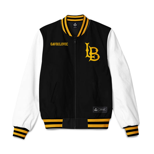 LBSU - NCAA Women's Track & Field : Abigail Gavrilovic - Bomber Jacket-0